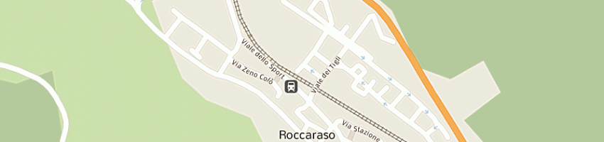 Mappa della impresa hotel holidays a ROCCARASO