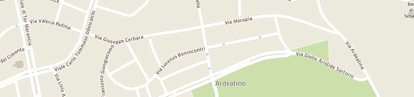 Mappa della impresa stanzione marcell a ROMA