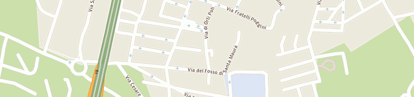 Mappa della impresa grim service srl a ROMA