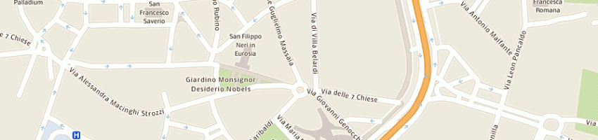 Mappa della impresa baldan oscar a ROMA