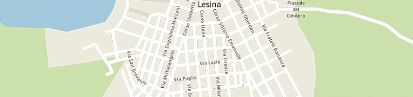 Mappa della impresa centonza michele a LESINA