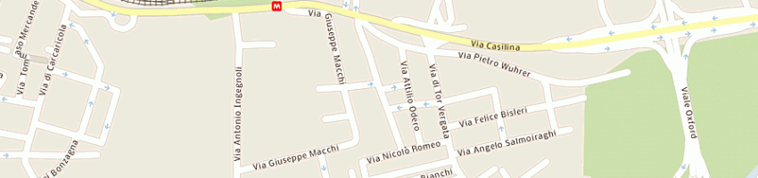 Mappa della impresa studio roma di antonio castro e c sas a ROMA
