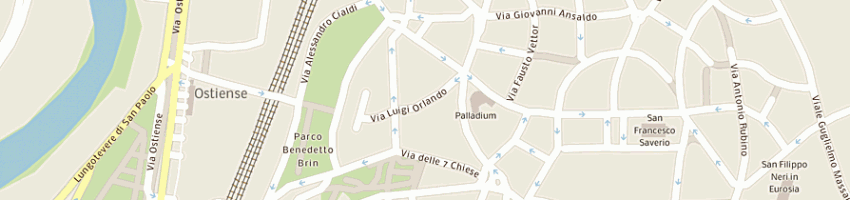 Mappa della impresa carabinieri a ROMA