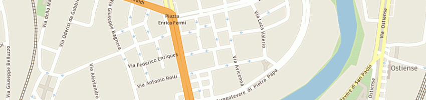 Mappa della impresa autorimessa marconi di lucente silvio e csocieta in nome collettivo a ROMA