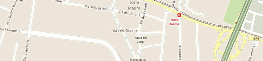 Mappa della impresa freetime di salusest andrea a ROMA