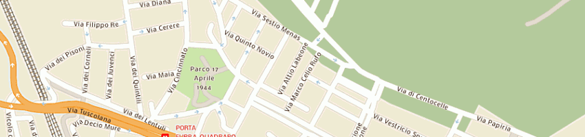 Mappa della impresa spedivan services srl a ROMA