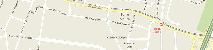 Mappa della impresa moretto adriana a ROMA