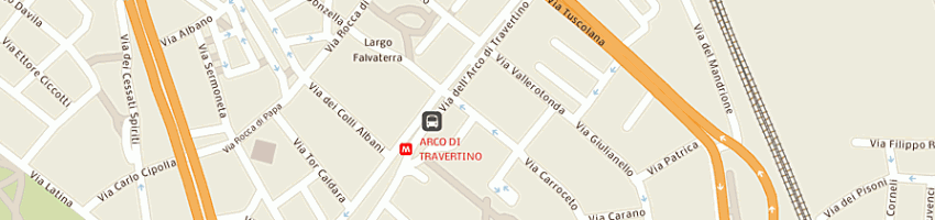 Mappa della impresa piazzaffari piccola soc coop a rl a ROMA