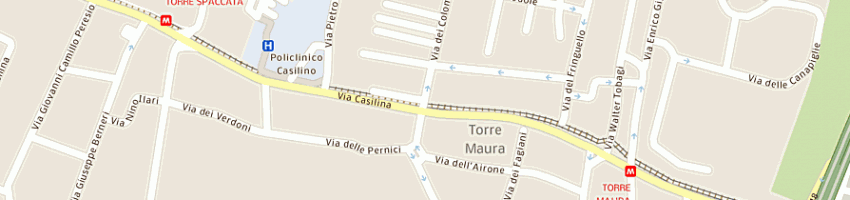 Mappa della impresa farmacia barcellona antonello a ROMA