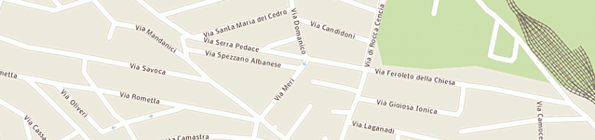 Mappa della impresa di biagio luciano a ROMA