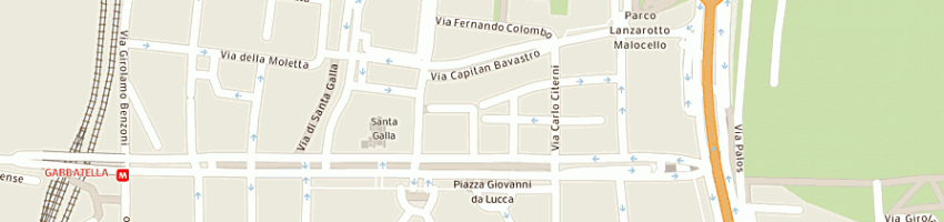Mappa della impresa societa' sar a ROMA
