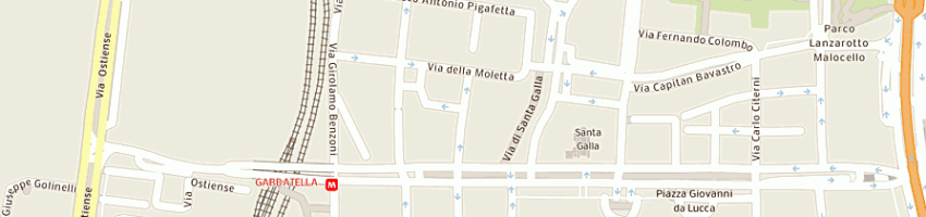 Mappa della impresa de fazio rosetta a ROMA