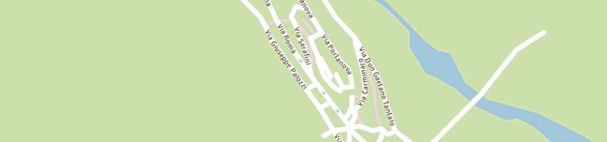 Mappa della impresa associazione ji quatrani de via romana silvio tiberi a L AQUILA