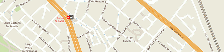 Mappa della impresa fiorentini svetonio a ROMA