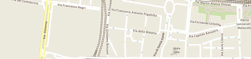 Mappa della impresa gielle grafica snc a ROMA