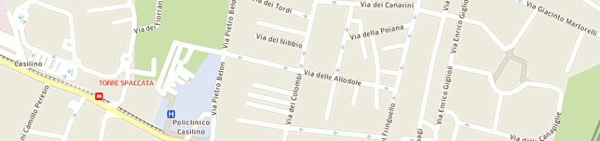 Mappa della impresa cellitti sabrina a ROMA