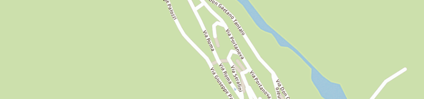 Mappa della impresa bar silvano sas a VILLAVALLELONGA