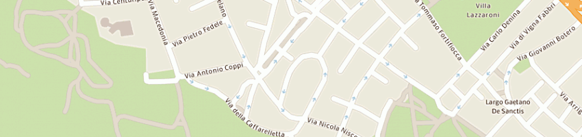 Mappa della impresa la falegnameria di romualdo giardini a ROMA