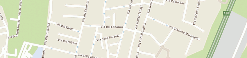 Mappa della impresa frusone velia a ROMA