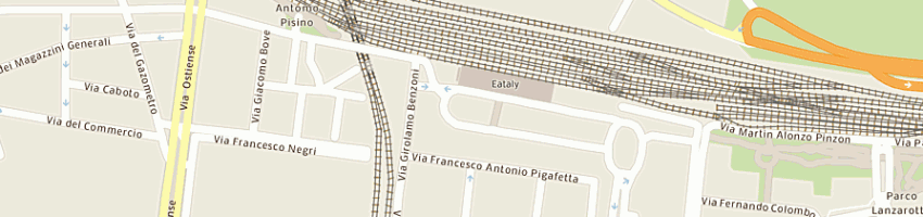 Mappa della impresa maneri e co di piselli manlio snc a ROMA
