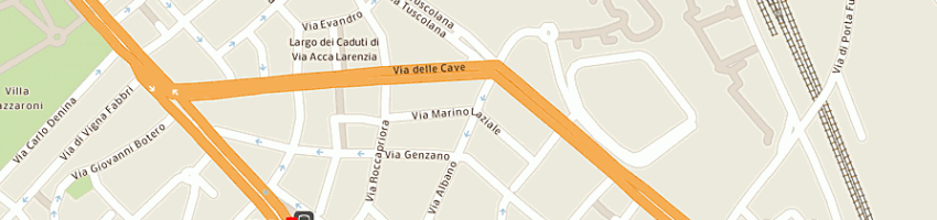 Mappa della impresa uil - scuola a ROMA