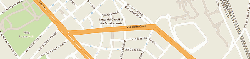 Mappa della impresa nuova casa del divano letto fratelli ceci srl a ROMA