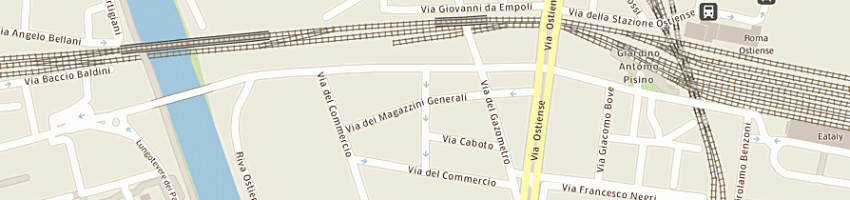 Mappa della impresa leim srl a ROMA