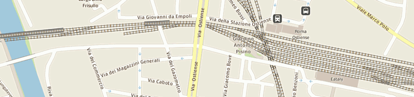 Mappa della impresa zane' guido a ROMA