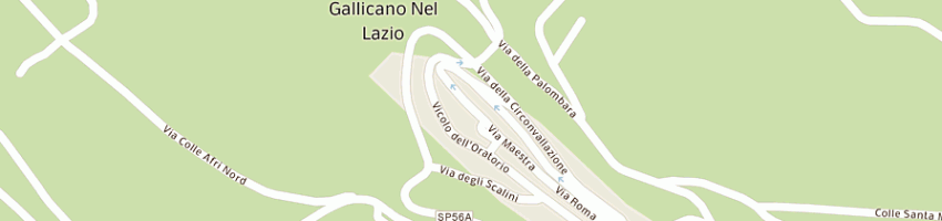 Mappa della impresa d'offizi amalia a GALLICANO NEL LAZIO
