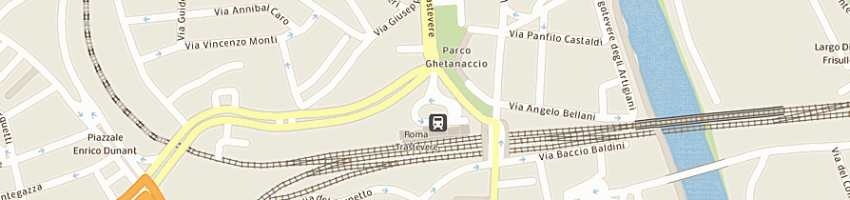 Mappa della impresa centro auto trastevere di d'onofrio e c snc a ROMA