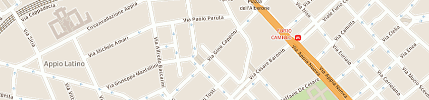 Mappa della impresa calao oscar alvise a ROMA