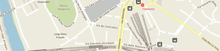 Mappa della impresa giupar giuseppe pastorelli e figli srl a ROMA