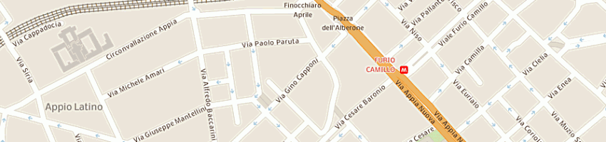 Mappa della impresa carto copy service srl a ROMA