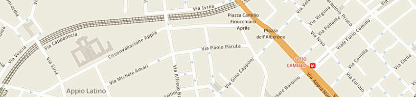 Mappa della impresa de luca giovanni a ROMA