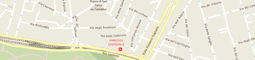 Mappa della impresa tintoria antonelli tiziana a ROMA