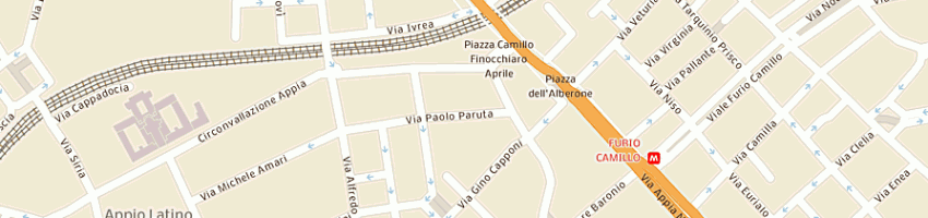 Mappa della impresa agenzia time service di fiorini marco e c sas a ROMA
