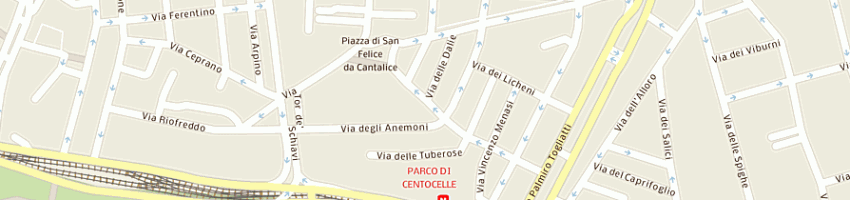 Mappa della impresa effe italia di antonella volpiani e c sas a ROMA