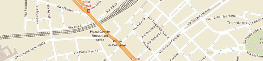 Mappa della impresa odontotecnica veturia snc di ccorona e aoliverio a ROMA