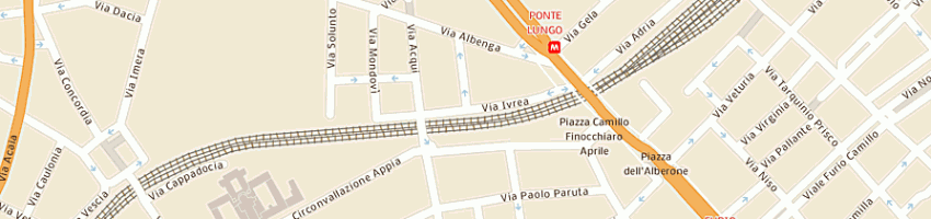 Mappa della impresa bevilacqua antonietta a ROMA