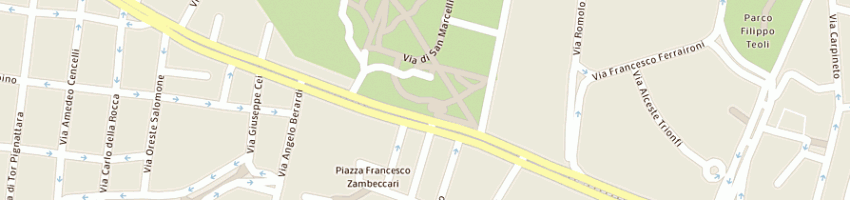 Mappa della impresa sb porte srl a ROMA