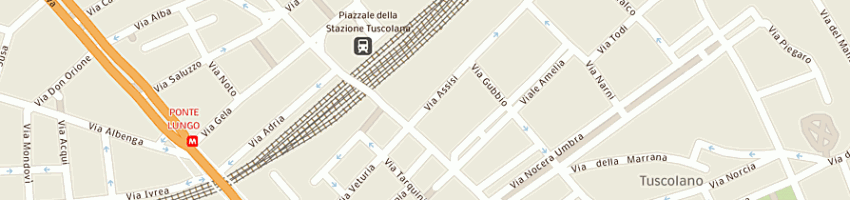 Mappa della impresa assisi car snc di stilla tommaso e c a ROMA