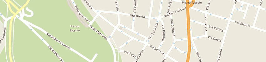 Mappa della impresa zinni giuseppe a ROMA