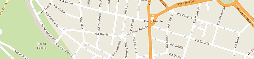 Mappa della impresa casa di cura villa anna maria srl fax a ROMA