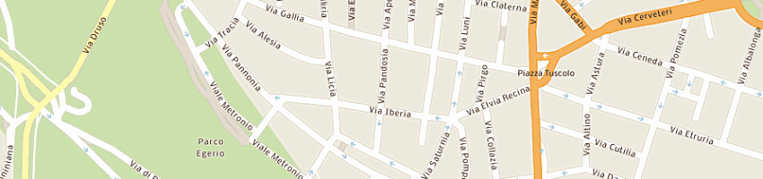 Mappa della impresa centro motoristico appia antica di s bonanno snc a ROMA
