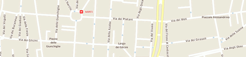 Mappa della impresa parrucchiera schiavella loredana a ROMA