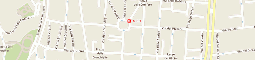 Mappa della impresa amati centro casa amati a ROMA