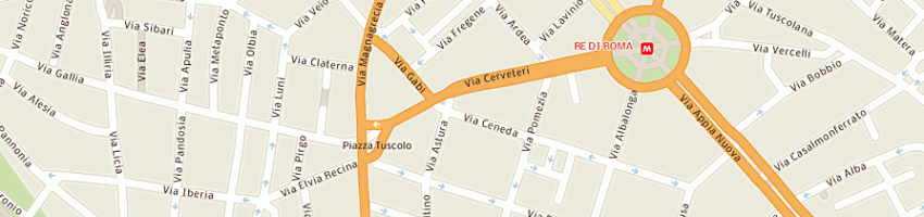 Mappa della impresa cva srl a ROMA