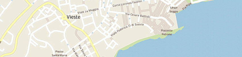 Mappa della impresa agenzia investigativa excalibur a VIESTE