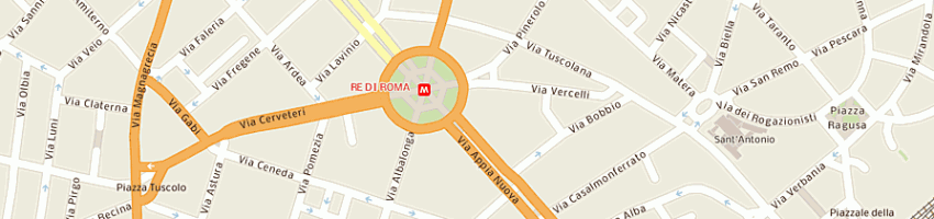 Mappa della impresa larciprete giovanni a ROMA