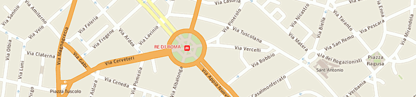 Mappa della impresa lindos srl a ROMA